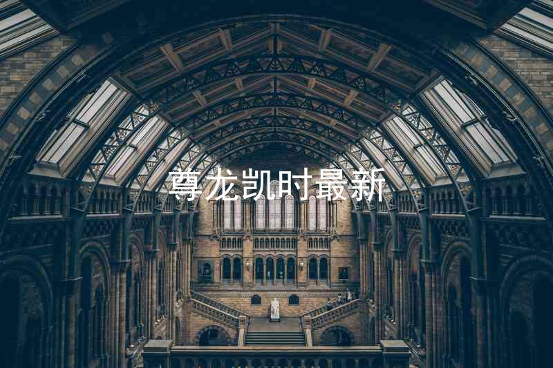 尊龙凯时最新