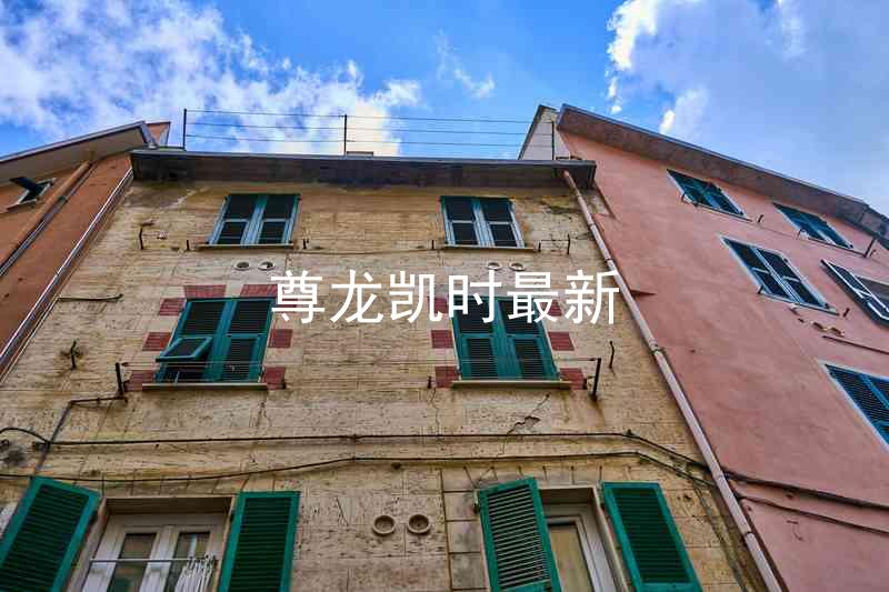 尊龙凯时最新